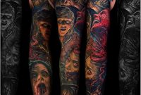 Tattoodo Op Instagram Evil Dead Sleeve Made Corpsepainter in measurements 1080 X 1080