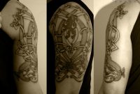 Tattoos Custom Celtic Knot Dog Half Sleeve Tattoo Design Great in sizing 1920 X 1080