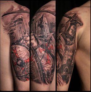 Templar Sleeve Maximilian Tattoo for measurements 1564 X 1580