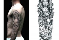 Temporary Tattoo Sticker Nun Girl Pray Design Full Flower Arm Body with regard to size 900 X 900