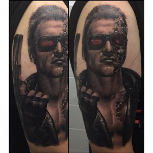 Terminator T 600 Tattoo Best Tattoo Ideas Gallery pertaining to measurements 1080 X 1080