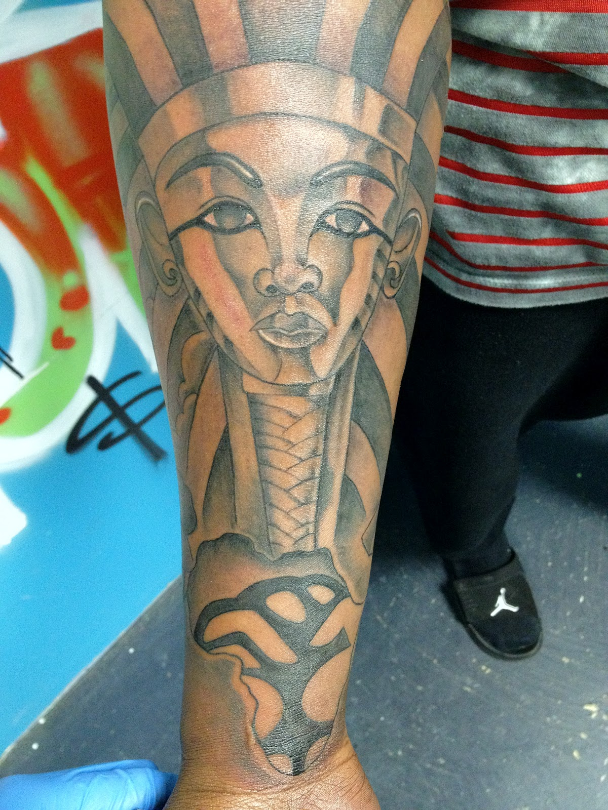 The Life Times Of Ant Thaxton Egyptian X African Half Sleeve intended for size 1200 X 1600