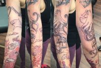 The Start Of My Octopus Sleeve Aquatic Tattoo Nautical Underwater in measurements 2048 X 2048