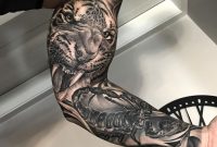 Tiger Scorpion Mens Bg Sleeve Best Tattoo Design Ideas regarding proportions 1060 X 1127