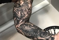 Tiger Scorpion Mens Bg Sleeve Best Tattoo Design Ideas throughout proportions 1060 X 1127