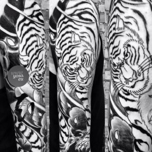 Tiger Tattoo Sleeve Tokyo Japanese Tattoo Custom Japanese Tattoo in proportions 960 X 960