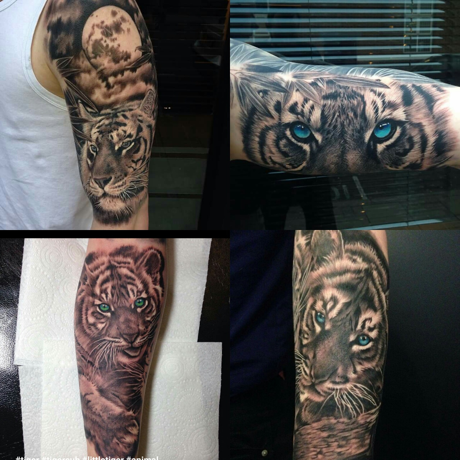 Tiger Themed Sleeve Big Tattoo Planet Community Forum with size 1564 X 1564