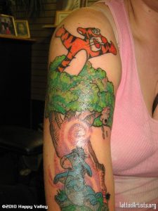 Tigger And Eeyore Tattoos Winnie The Pooh Tattoos Images Comments inside dimensions 768 X 1024