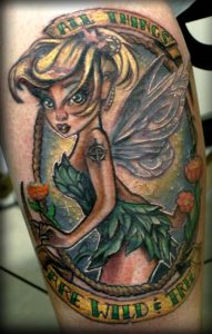 Tinkerbell Tattoo Illogan On Deviantart for dimensions 714 X 1120