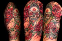 Top 20 Sugar Skull Tattoos Of 2013 for sizing 1200 X 857