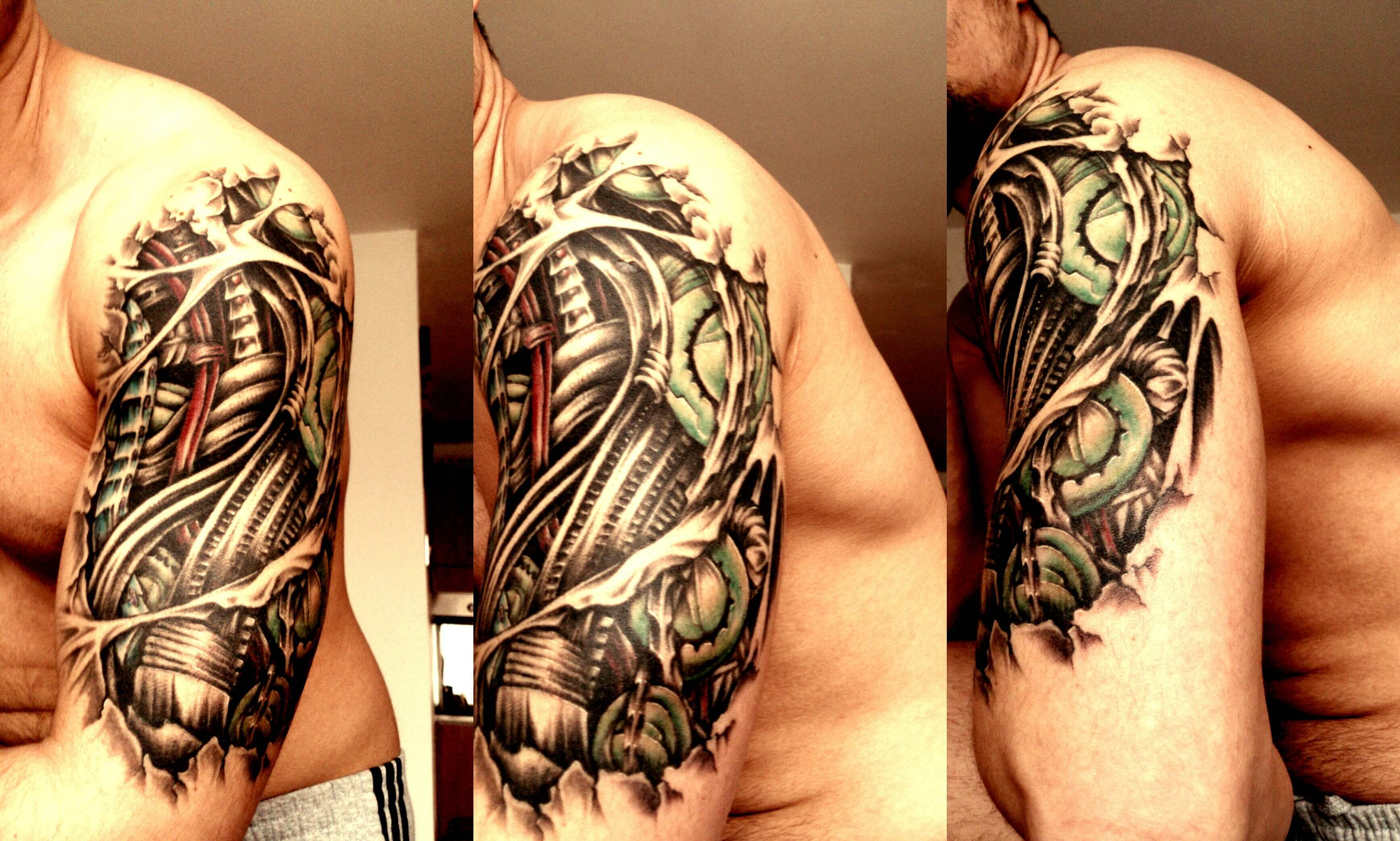 Top 80 Best Biomechanical Tattoos For Men Improb intended for dimensions 3469 X 2085