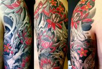 Top Arm Part Of Irezumi Traditional Japanese Half Sleeve Freehand with proportions 1250 X 1250