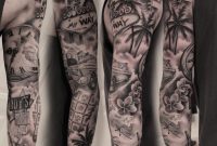 Travel Themed Sleeve Me Anja Ferencic At Forever Yours Tattoo in measurements 1080 X 1085