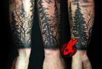Tree Sihlouette Arm Tattoo Jackie Rabbit Jackierabbit12 throughout proportions 1024 X 1022