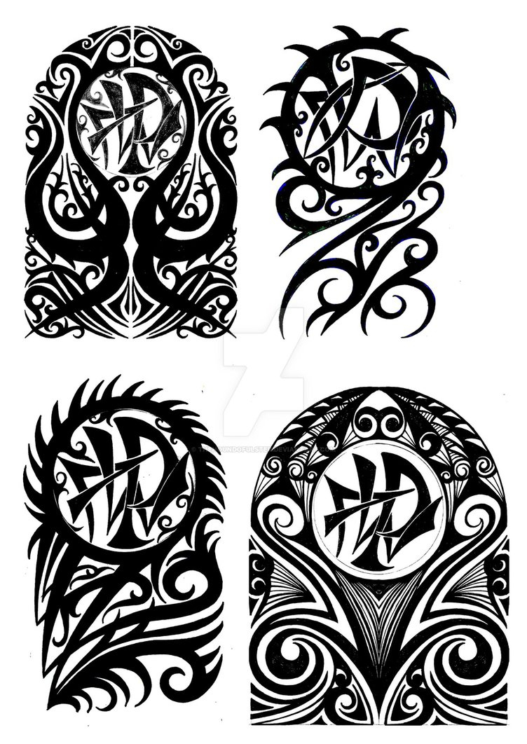 Tribal Halfsleeve Tattoo Designs Thehoundofulster On Deviantart intended for size 752 X 1062