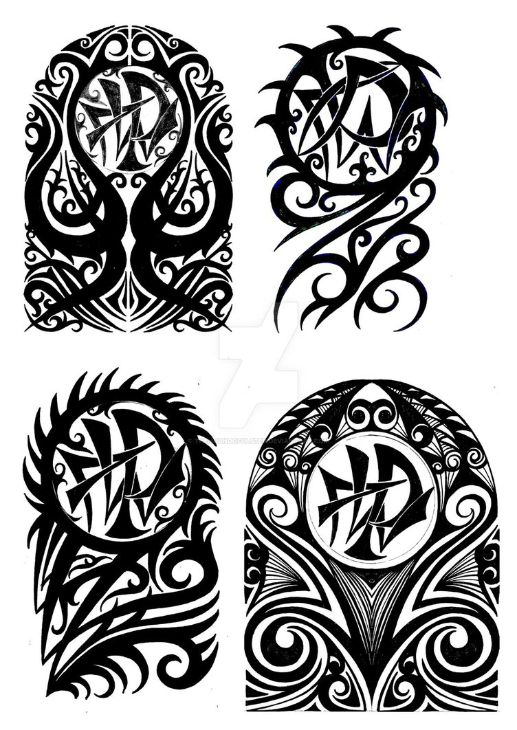 Tribal Halfsleeve Tattoo Designs Thehoundofulster On Deviantart pertaining to dimensions 752 X 1062