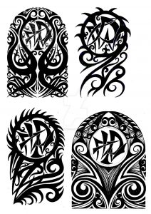 Tribal Halfsleeve Tattoo Designs Thehoundofulster On Deviantart with sizing 1024 X 1446