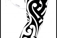 Tribal Sleeve Tattoo Stencil Tribal Full Sleeve Design Tribal T pertaining to size 1500 X 2524