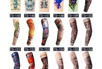 Unisex Elastic Nylon Temporary Fake Tattoo Sleeves Women Men Outdoor regarding measurements 1000 X 1000