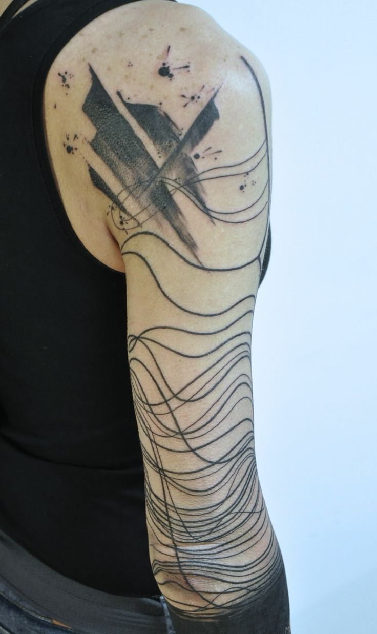 Watercolor Minimalist Tattoo Sleeve Google Search Tattoos with sizing 736 X 1237