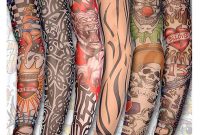 Wholesale Tattoo Style Arm Stockings Mixed Nylon Elastic Fake throughout size 1000 X 1000