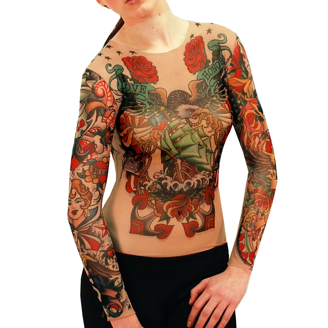 Wildrose Tattoo Clothing Canada Womens Tattoo Apparel Fake Tattoo regarding sizing 1120 X 1120