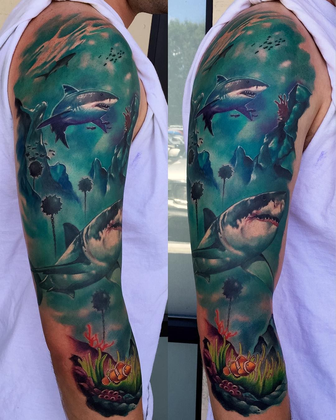 Worked More On This Underwater Sleeve With Some Ww2 Wreckage Super for sizing 1080 X 1349