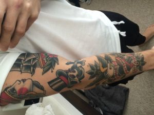 Would The Same Fillerbackground Work On My Sleeve Big Tattoo with regard to proportions 2937 X 2203