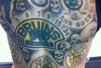 Wowthis Guy Is A Boston Fan Amazing Tattoo Boston Bruins in size 1195 X 1600