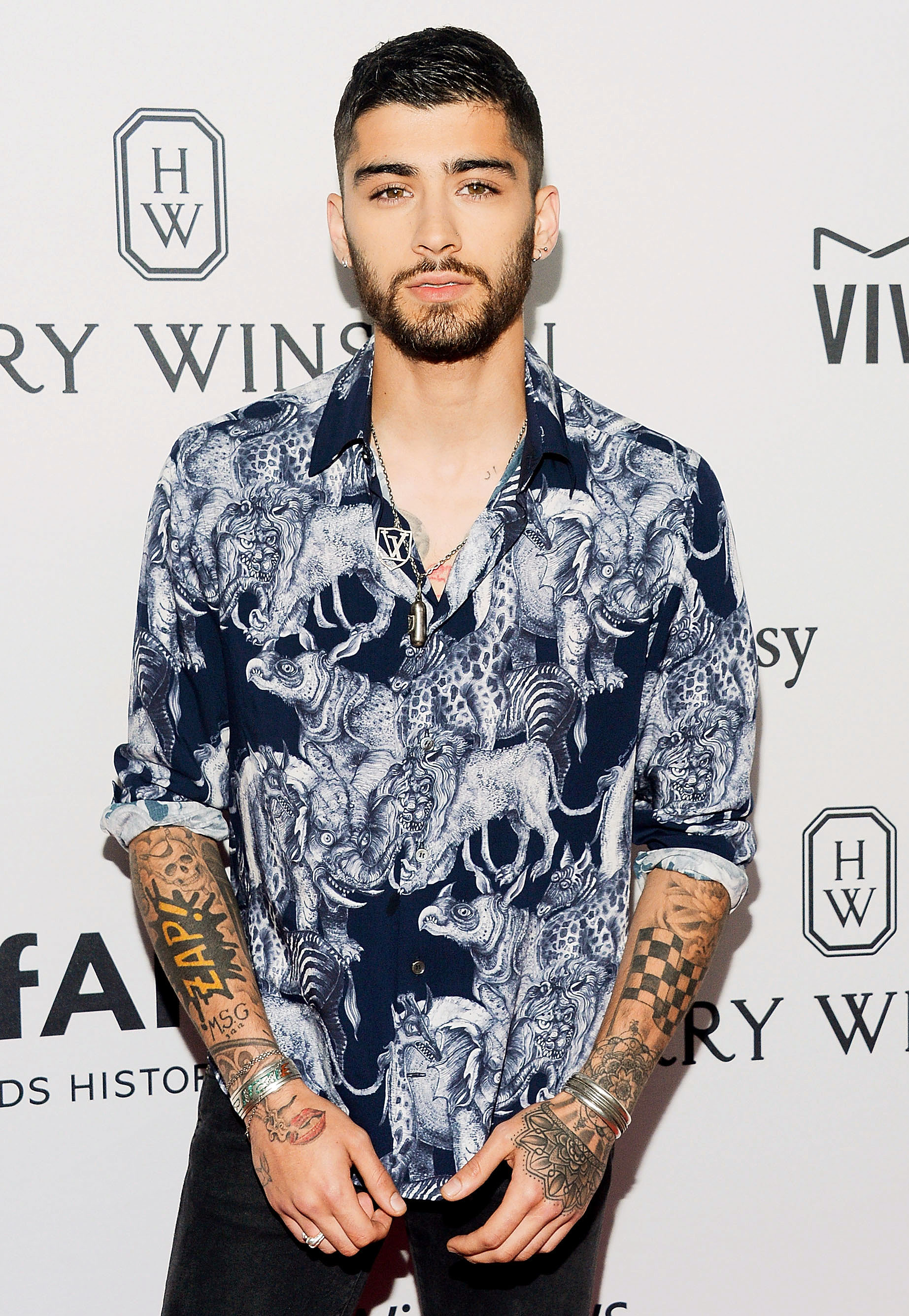 Zayn Malik Got A Lightsaber Tattoo That Actually Glows with size 1845 X 2671