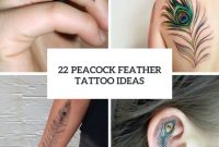 22 Women Peacock Feather Tattoo Ideas To Try Styleoholic with dimensions 775 X 1096