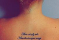 25 Amazing Words Tattoos On Back in sizing 1200 X 1200