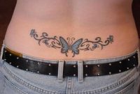25 Lower Back Tattoos That Will Make You Look Hotter Booty Tat with dimensions 1170 X 1024