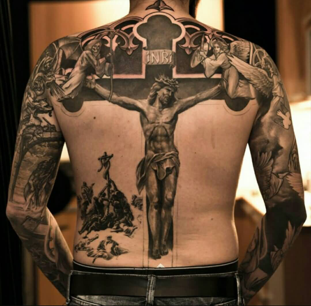 26 Incredible Catholic Tattoos inside proportions 1079 X 1062