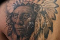 26 Indian Chief Tattoos And Designs Ideas with regard to sizing 736 X 1105