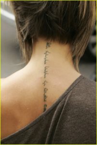 30 Latest Back Neck Tattoos throughout measurements 817 X 1222