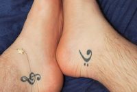 33 Cute Music Notes Tattoos On Ankle in measurements 1024 X 768