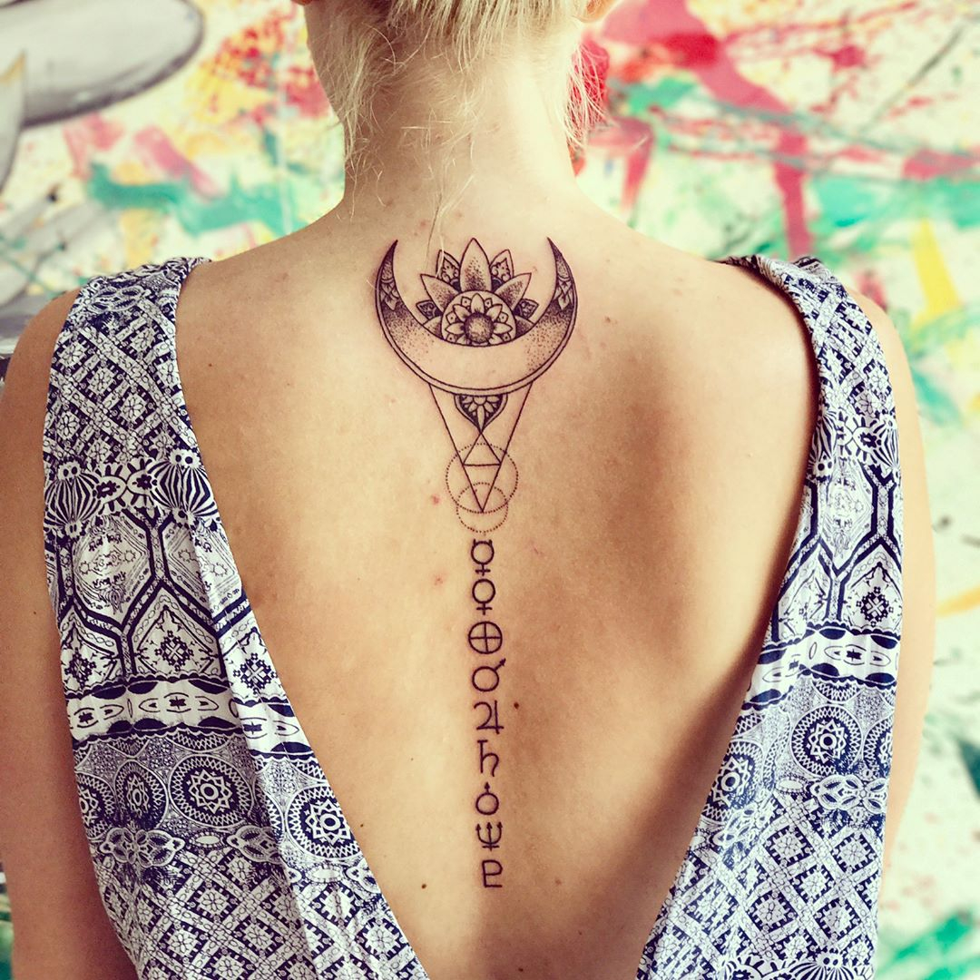 40 Perfectly Symmetrical Tattoo Designs You Must See Gravetics for dimensions 1080 X 1080