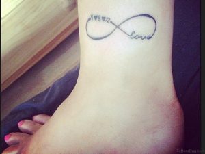 40 Sweet Infinity Tattoos On Ankle inside size 1024 X 768