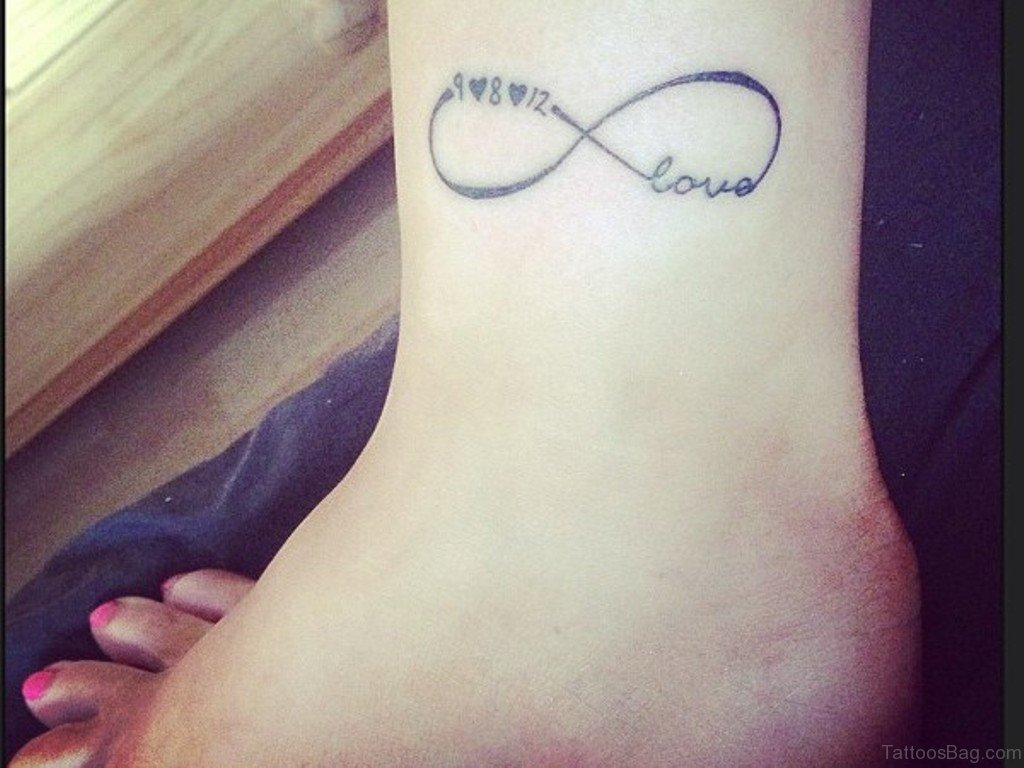 40 Sweet Infinity Tattoos On Ankle inside sizing 1024 X 768