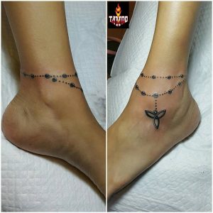 5 Chain Anklet 17 Pieces Of Ankle Bracelet Tattoo Inspiration throughout proportions 1080 X 1080