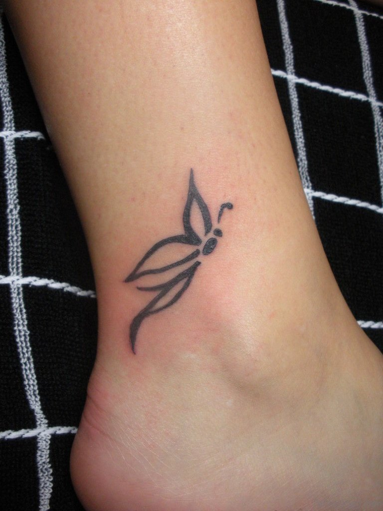 50 Fabulous Butterfly Tattoos On Ankle in size 768 X 1024