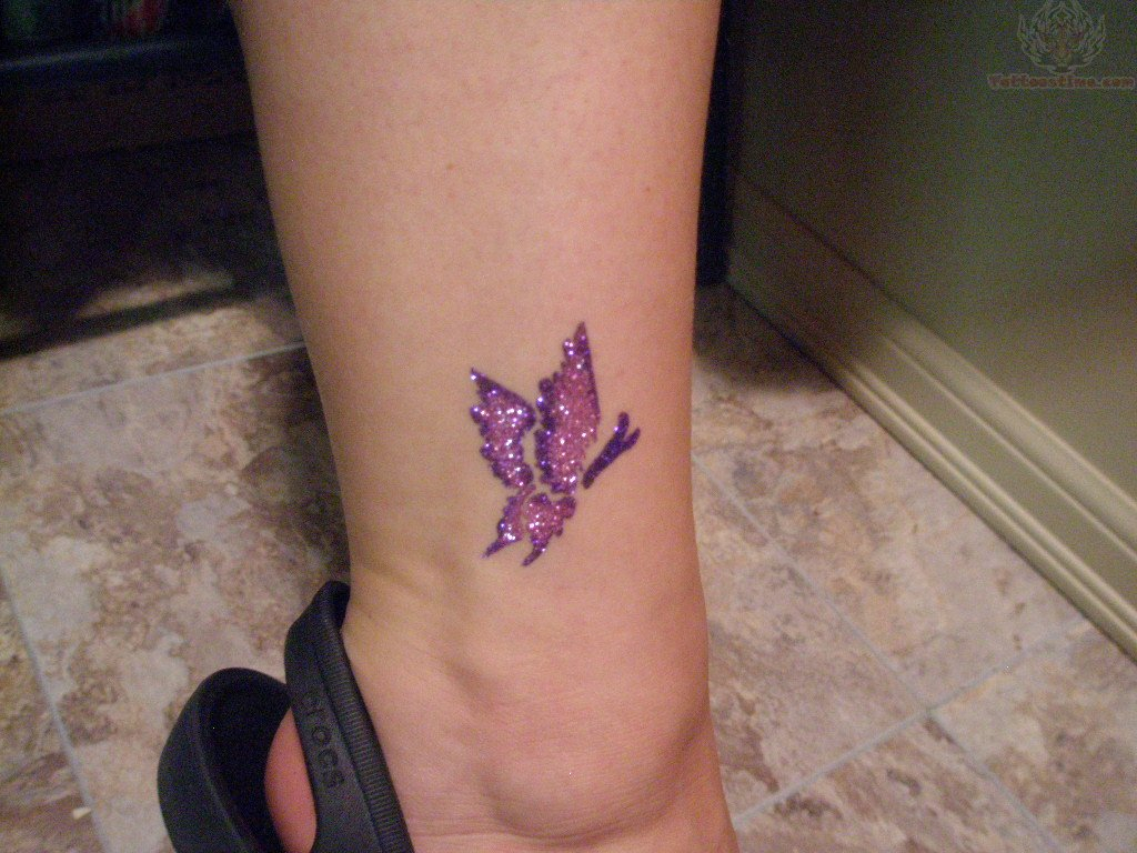 67 Butterfly Tattoos On Ankle with regard to measurements 1024 X 768