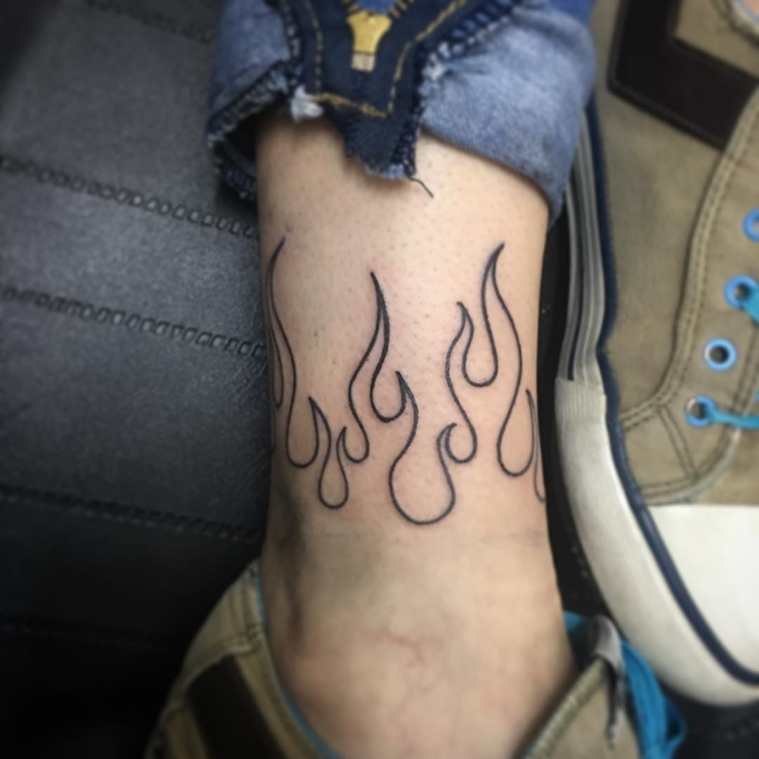 83 Red Hot Fire Tattoo Designs inside dimensions 1080 X 1079