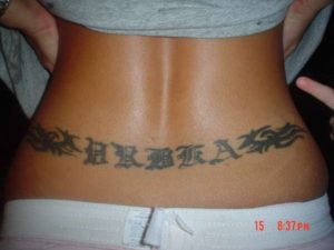 84 Best Name Tattoos On Back pertaining to proportions 1024 X 768