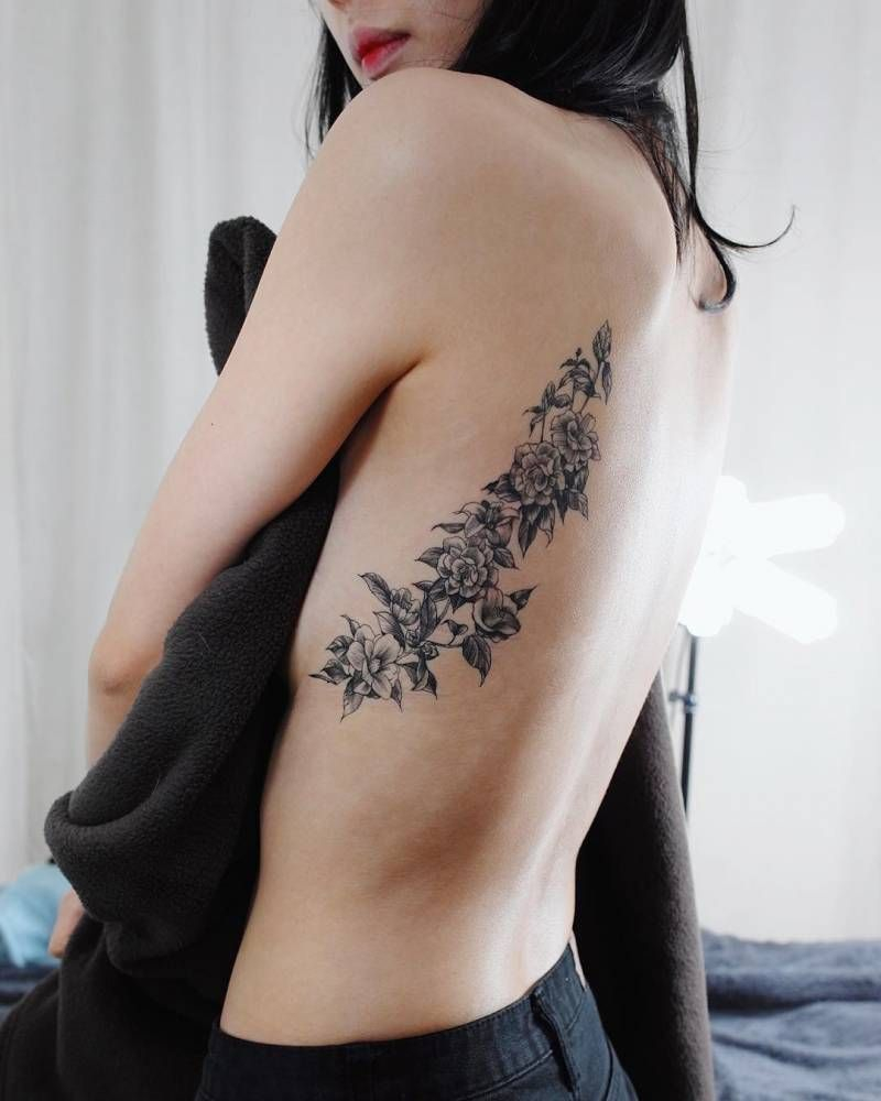 A Ink Back Tattoo Back Tattoo Women Line Tattoos throughout proportions 800 X 1000