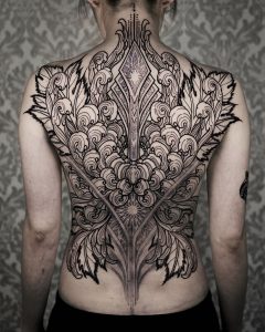 Amazing Back Tattoo Arangeleven Tattoo Ideas Wave Tattoo pertaining to proportions 1080 X 1350