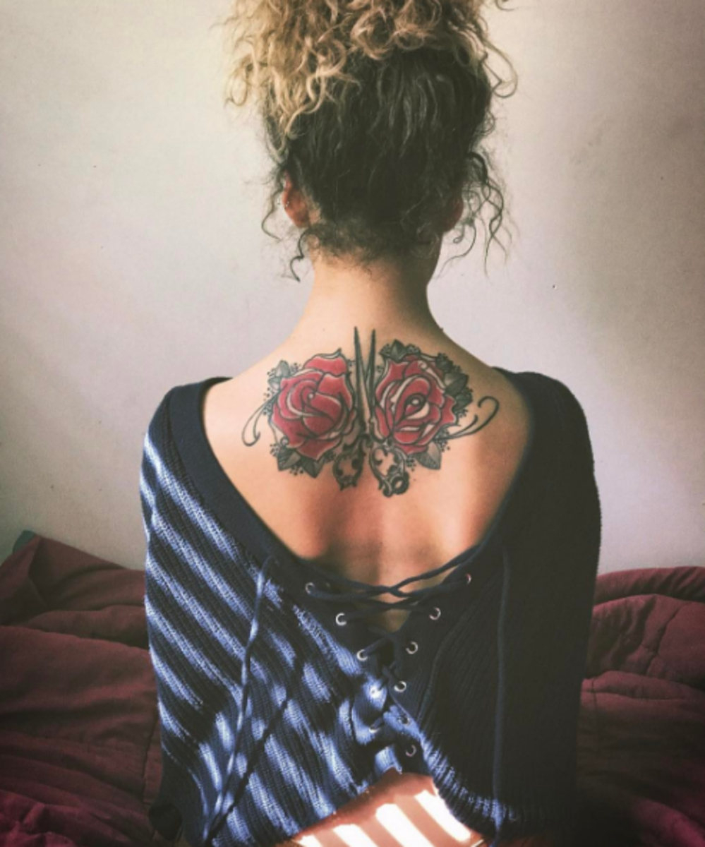 Amazing Female Back Tattoos Tattoo Ideas Artists And Models in measurements 999 X 1200