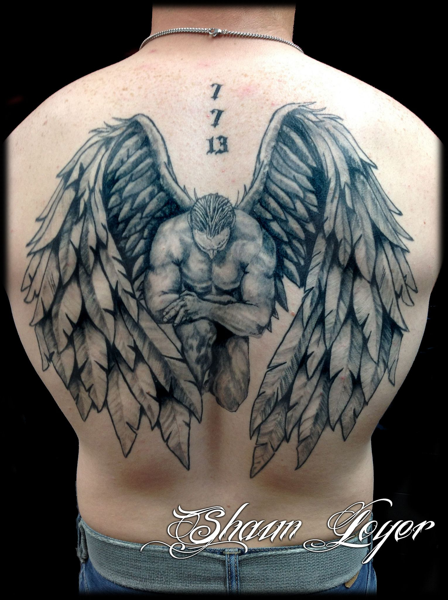 Angel Tattoo Back Tattoo Ideas Angel Tattoo Designs Religious intended for proportions 1530 X 2048