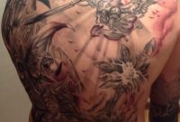 Angels And Demons Back Piece Tattoos Demon Tattoo Tattoos inside dimensions 1662 X 1972